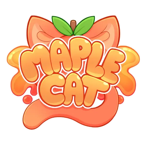 Logo for MapleCatArt emote and Twitch artist